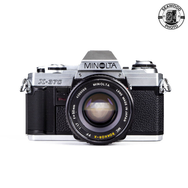 Minolta X-370 w/ MD 50mm f/1.7 GOOD+