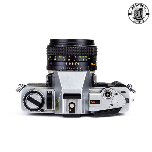 Minolta X-370 w/ MD 50mm f/1.7 GOOD+