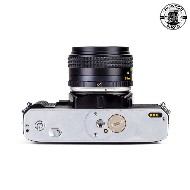 Minolta X-370 w/ MD 50mm f/1.7 GOOD+