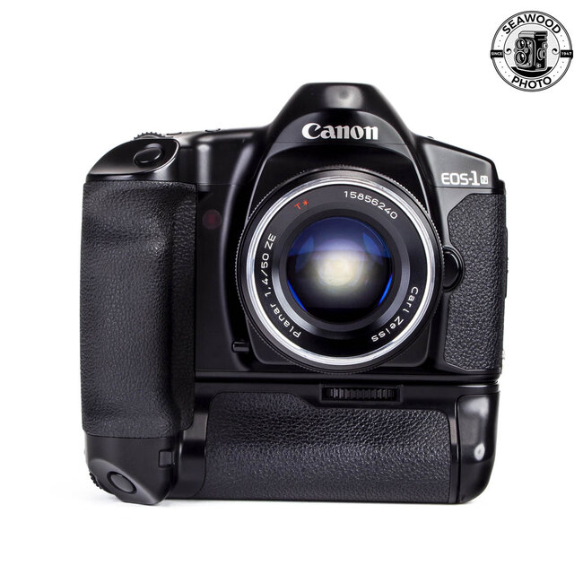 Canon EOS-1N 35mm SLR w/ Zeiss Planar 50mm f/1.4 EXCELLENT