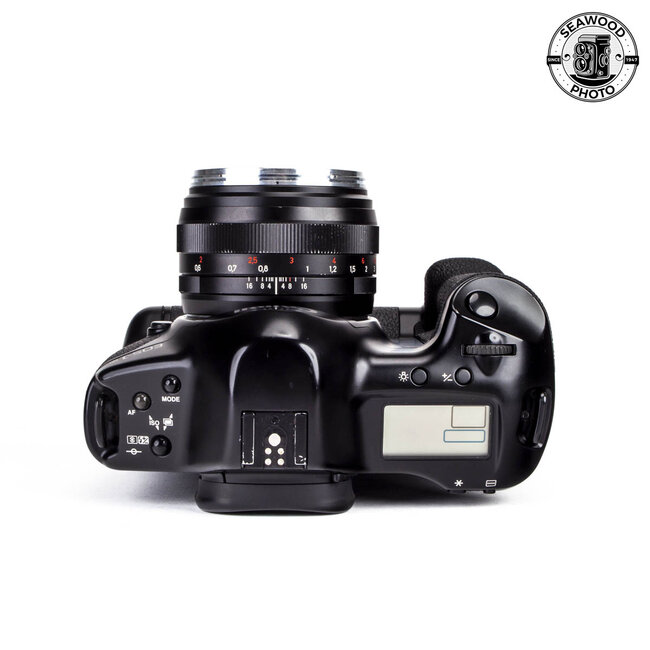 Canon EOS-1N 35mm SLR w/ Zeiss Planar 50mm f/1.4 EXCELLENT