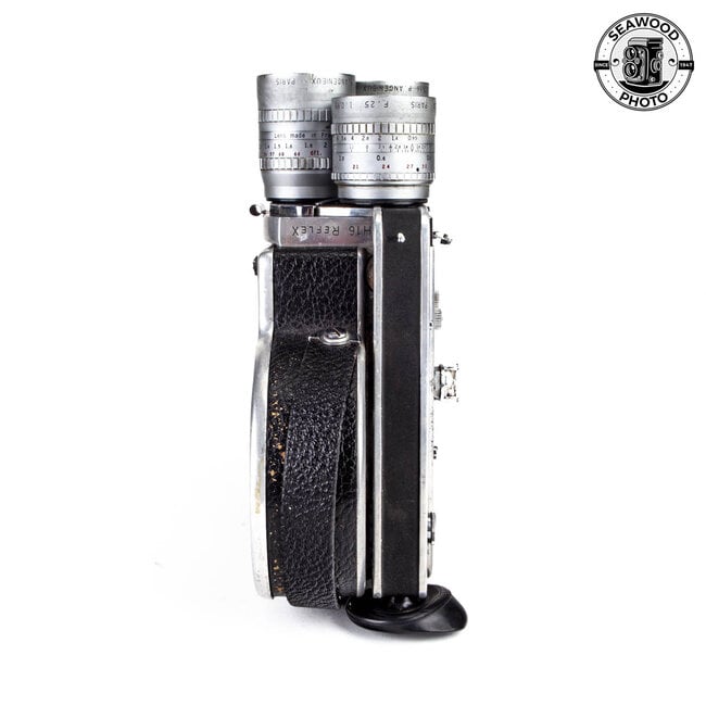 Bolex H16 Reflex with 3 Angenieux Retrofocus Lenses GOOD