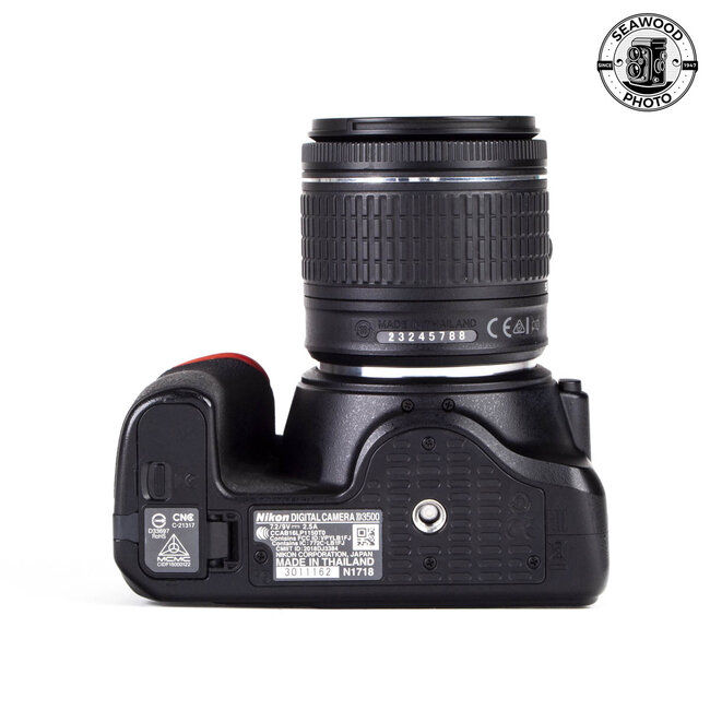 Nikon D3500 24.2mp DSLR w/AF-P Nikkor 18-55mm Low Mileage EXCELLENT