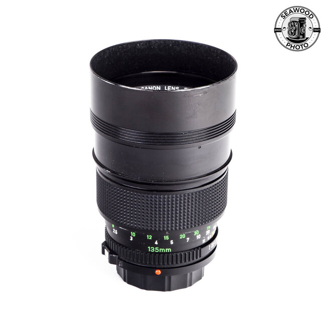 Canon FD NFD 135mm F2 GOOD+