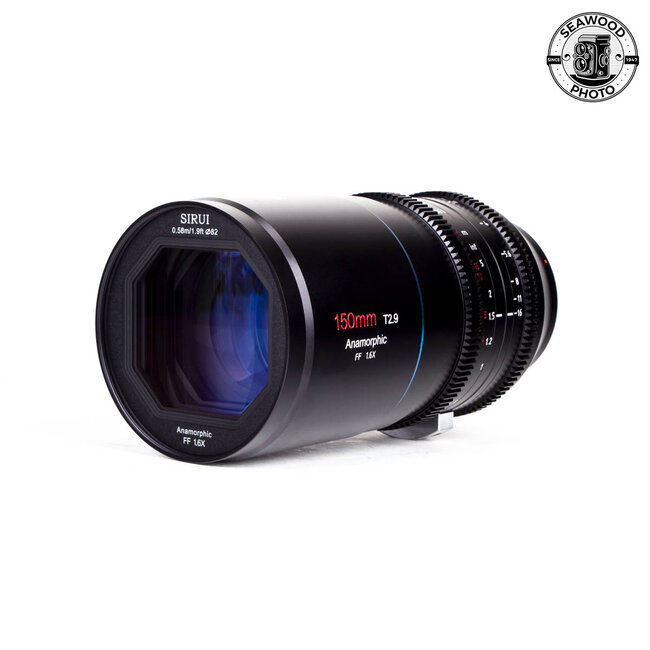 Sirui 150mm T2.9 1.6x Full-Frame Anamorphic Canon RF LIKE NEW