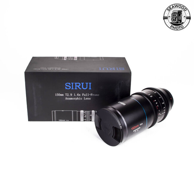 Sirui 150mm T2.9 1.6x Full-Frame Anamorphic Canon RF LIKE NEW