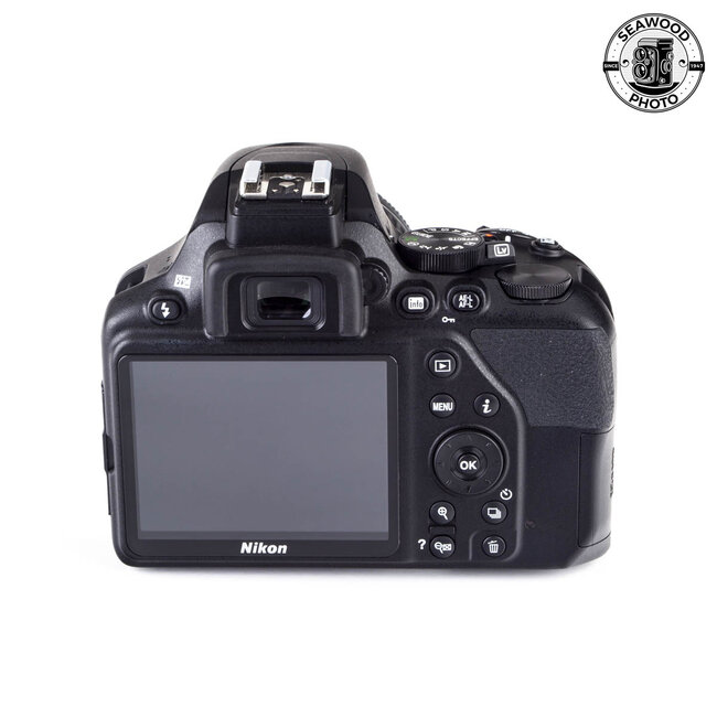 Nikon D3500 24.2MP w/ DX 18-55mm + 55-200mm VR EXCELLENT