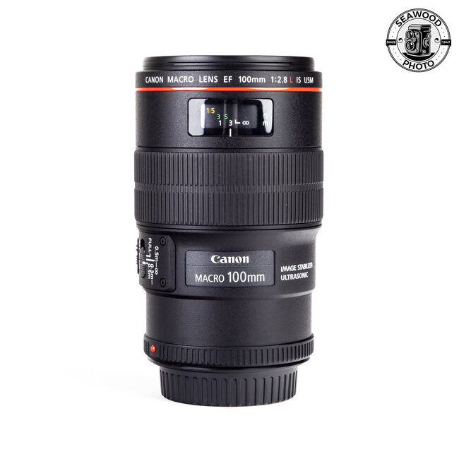 Canon EF 100mm f/2.8L Macro IS USM  LIKE NEW