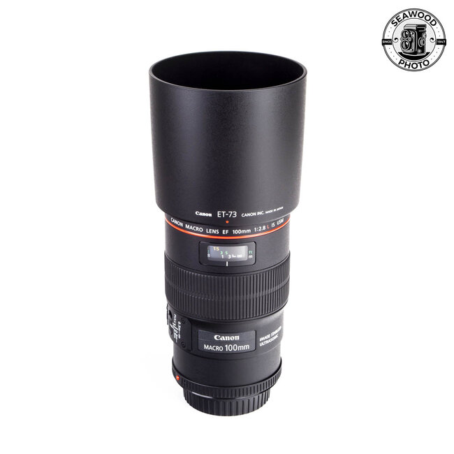 Canon EF 100mm f/2.8L Macro IS USM  LIKE NEW