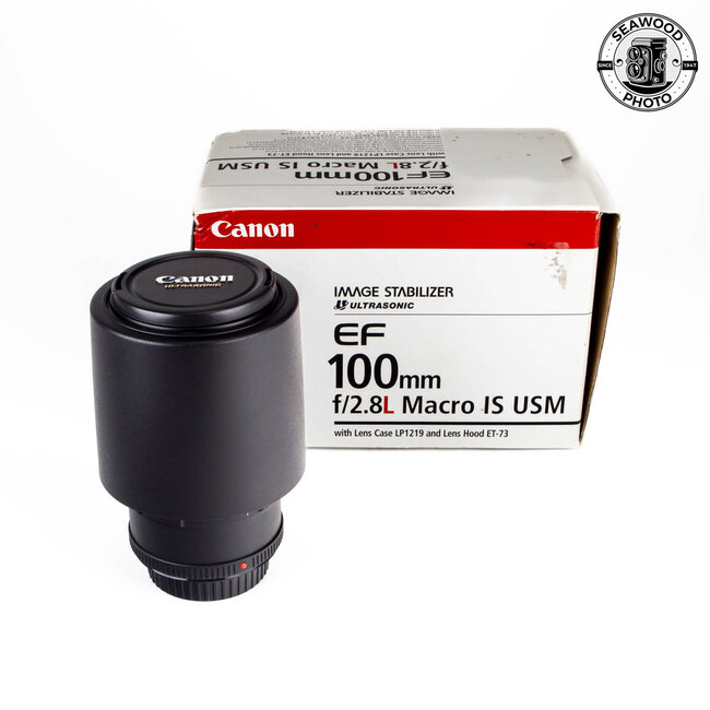 Canon EF 100mm f/2.8L Macro IS USM  LIKE NEW