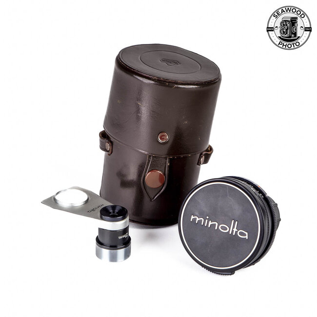 Minolta W.Rokkor-PI 21mm f4.5 w/ Finder GOOD+