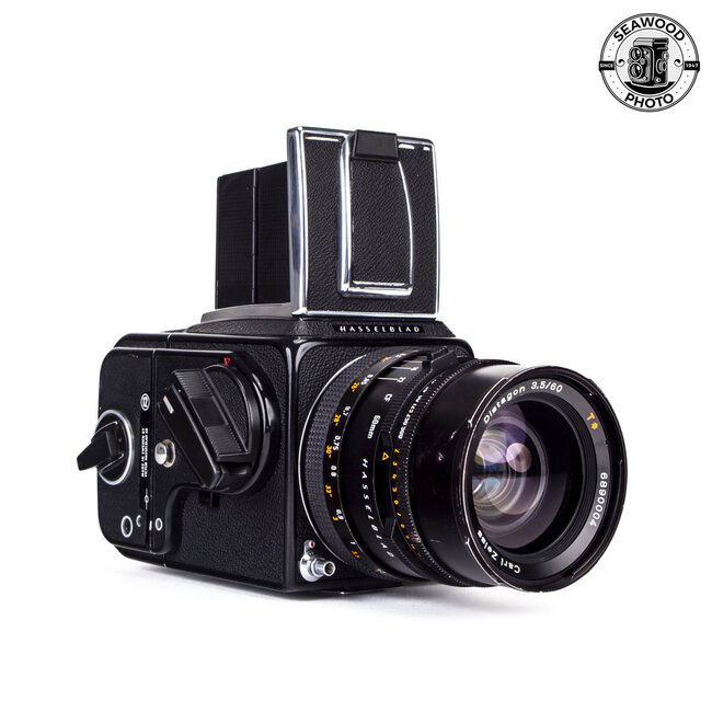 Hasselblad 500C/M  w/Zeiss 60mm f/3.5 Distagon CF GOOD