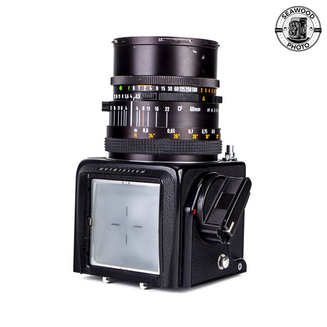 Hasselblad 500C/M  w/Zeiss 60mm f/3.5 Distagon CF GOOD