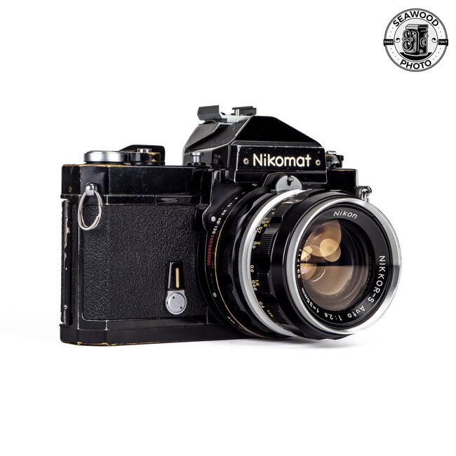 Nikomat FTN w/ 35mm f/2.8 Non-Ai GOOD