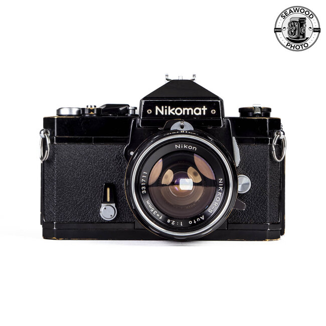 Nikomat FTN w/ 35mm f/2.8 Non-Ai GOOD