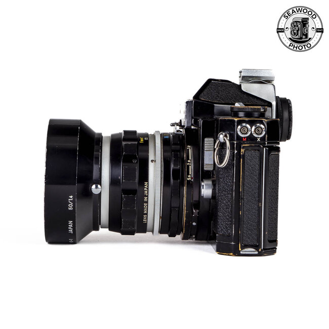 Nikomat FTN w/ 35mm f/2.8 Non-Ai GOOD