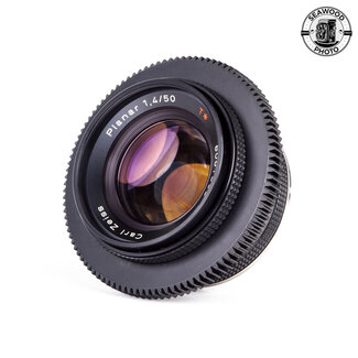 Contax Contax C/Y Zeiss 50mm f1.4 Planar Duclos Cine Mod to Canon EF EXCELLENT