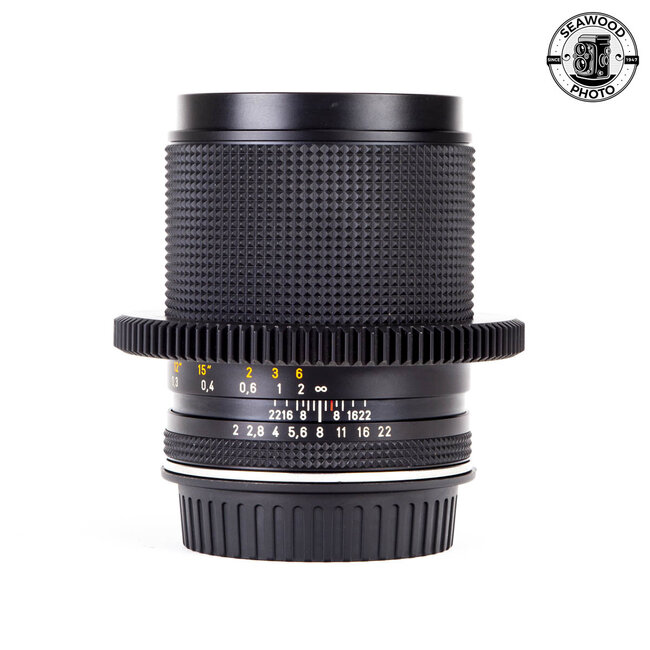 Contax C/Y 28mm f2 Zeiss Distagon Duclos Cine Mod to Canon EF EXCELLENT