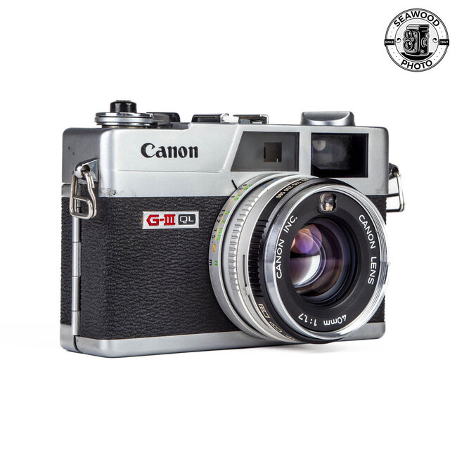 Canon Canonet QL17 G-III w/ 40mm f/1.7 GOOD+