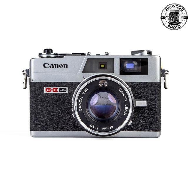 Canon Canonet QL17 G-III w/ 40mm f/1.7 GOOD+