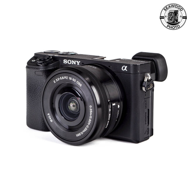 Sony A6300 24.2 MP APS-C w/ 16-50 f3.5-5.6 GOOD+