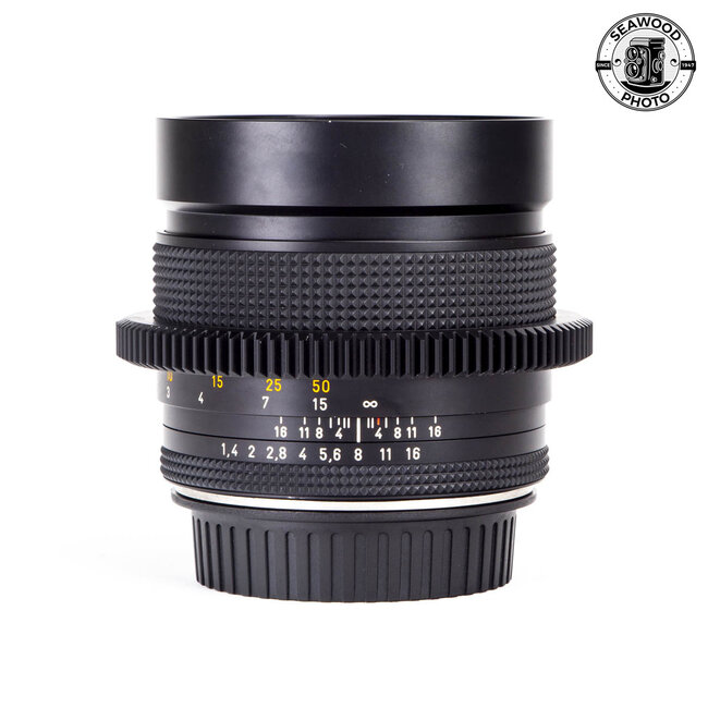 Contax C/Y 85mm f1.4 Duclos Cine Mod to Canon EF GOOD+