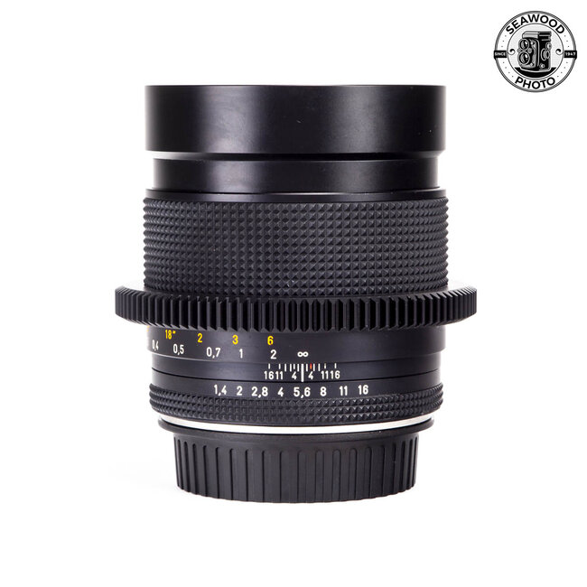 Contax C/Y 35mm f1.4 Zeiss Distagon Cine Modded to Canon EF EXCELLENT