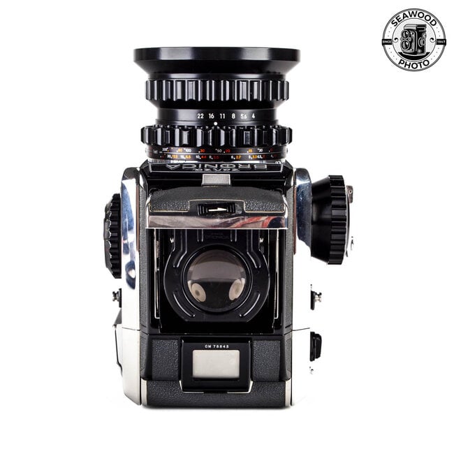 Bronica S2 Outfit w/w/40mm f/4, 200mm f/4, Prism, 7-Backs EXCELLENT