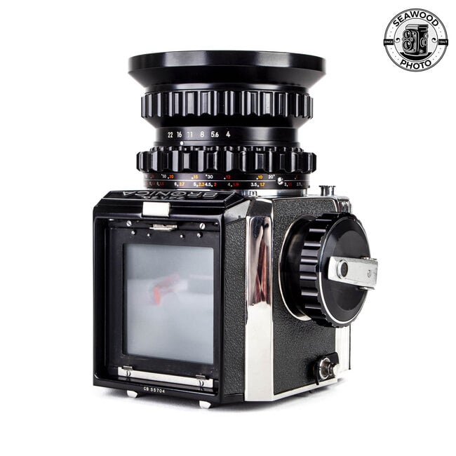 Bronica S2 Outfit w/w/40mm f/4, 200mm f/4, Prism, 7-Backs EXCELLENT