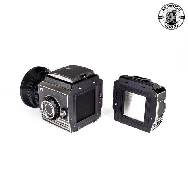 Bronica S2 Outfit w/w/40mm f/4, 200mm f/4, Prism, 7-Backs EXCELLENT