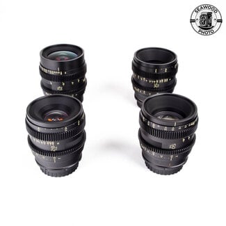 Thypoch Simera - C 4 Lens Set 21, 28, 35, 50mm For Sony E Mount GOOD+