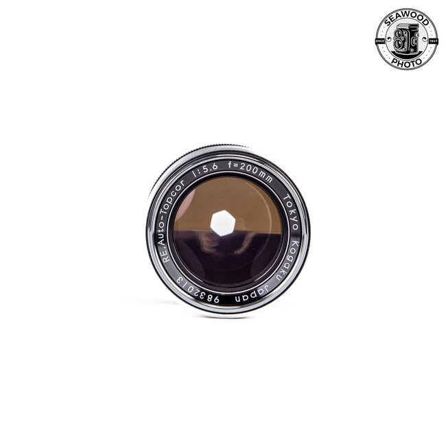 Topcon 200mm f/5.6 RE Auto-Topcor. EXCELLENT