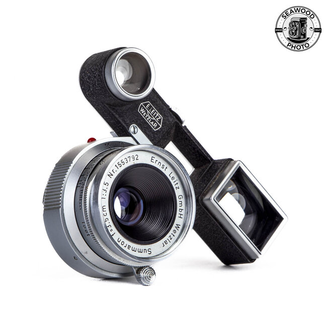 Leica 35mm f/3.5 Summaron w/Goggles GOOD