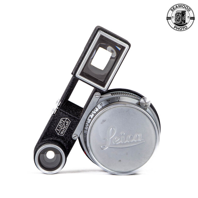 Leica 35mm f/3.5 Summaron w/Goggles GOOD