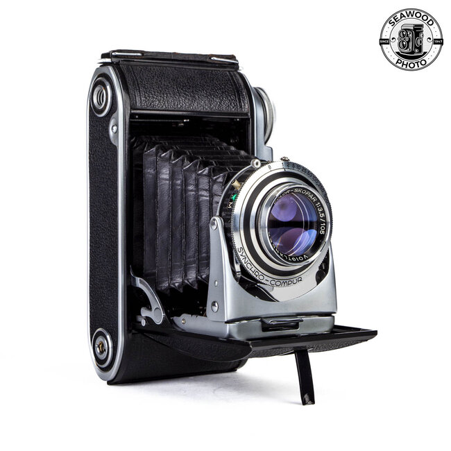 Voigtlander Bessa II Folding Medium Format Camera w/105mm Color Skopar GOOD