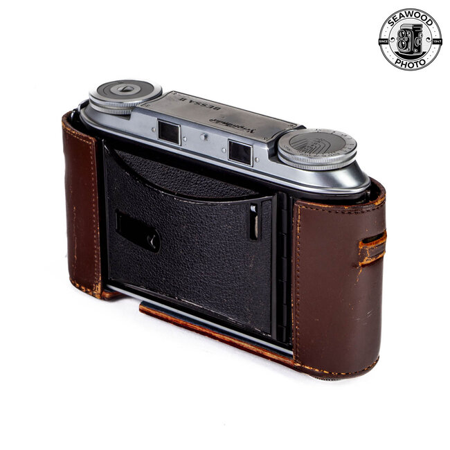 Voigtlander Bessa II Folding Medium Format Camera w/105mm Color Skopar GOOD