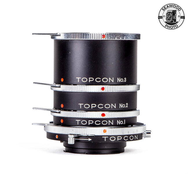Topcon Extension Tube Set No. 1,2,3 EXCELLENT