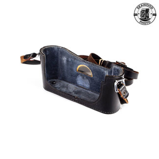 Leica Leather 1/2 Case With Strap for Leica M2, M3 GOOD