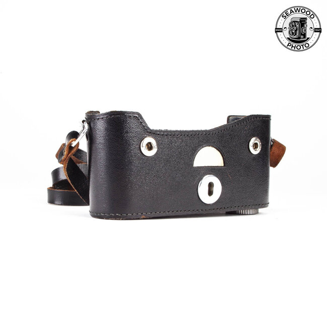 Leather 1/2 Case With Strap for Leica M2, M3 GOOD