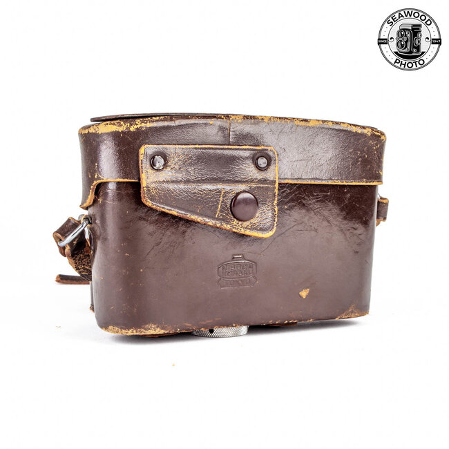 Nikon Rangefinder Camera Case w/Flash GOOD-