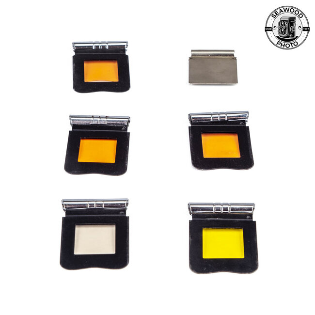 Bolex H-16 Reflex Movie Camera Filter Frames Holders Set