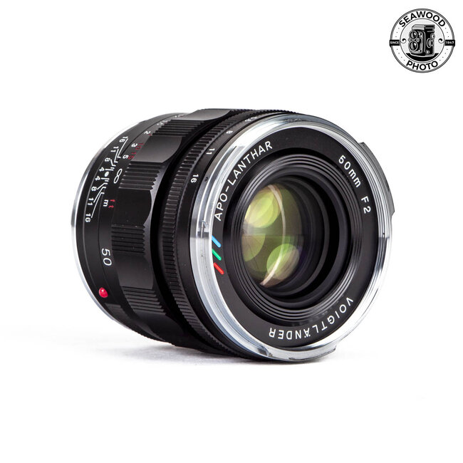Voigtlander APO-Lanthar 50mm f/2 ASPH M Mount EXCELLENT