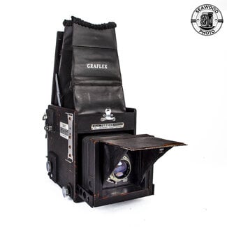Graflex Super D 4x5 SLR w/Kodak 190mm f/5.6 Ektar GOOD