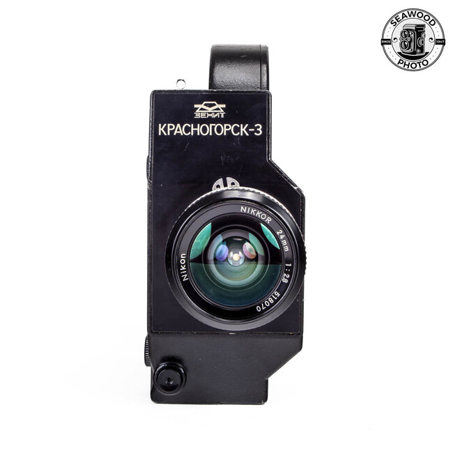 Krasnogorsk-3 Super 16mm Cinema Camera Nikon Mount GOOD+