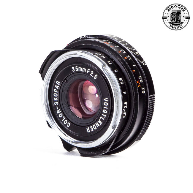 Voigtlander COLOR-SKOPAR 35mm f/2.5 M Mount GOOD+