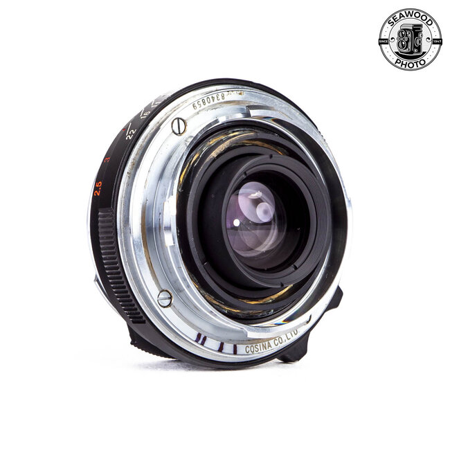 Voigtlander COLOR-SKOPAR 35mm f/2.5 M Mount GOOD+