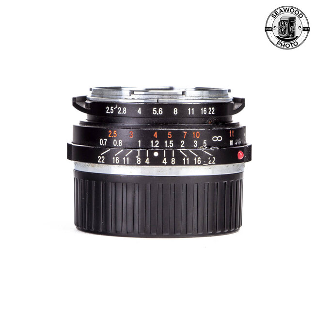 Voigtlander COLOR-SKOPAR 35mm f/2.5 M Mount GOOD+