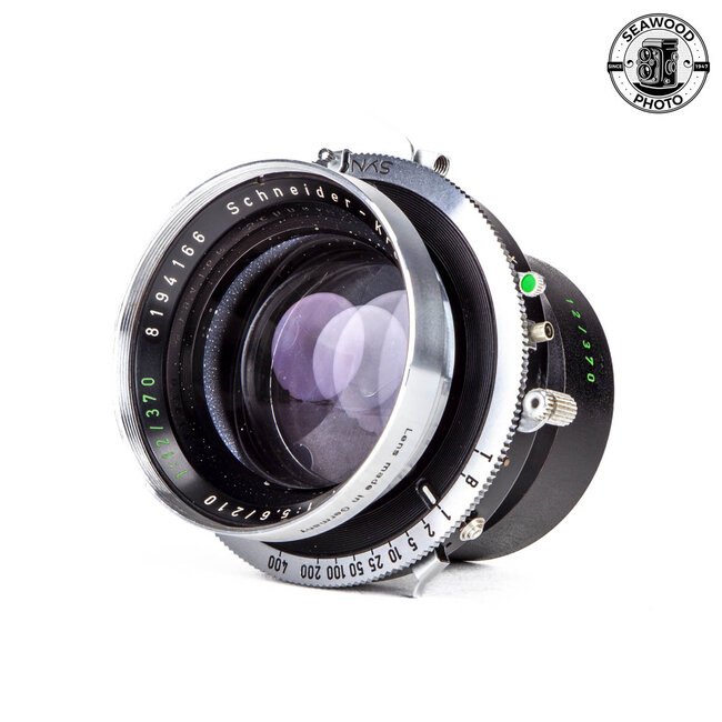 Schneider 210mm/370mm Convertible Symmar 4x5 Lens GOOD