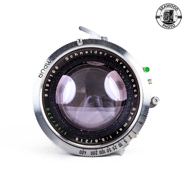 Schneider 210mm/370mm Convertible Symmar 4x5 Lens GOOD
