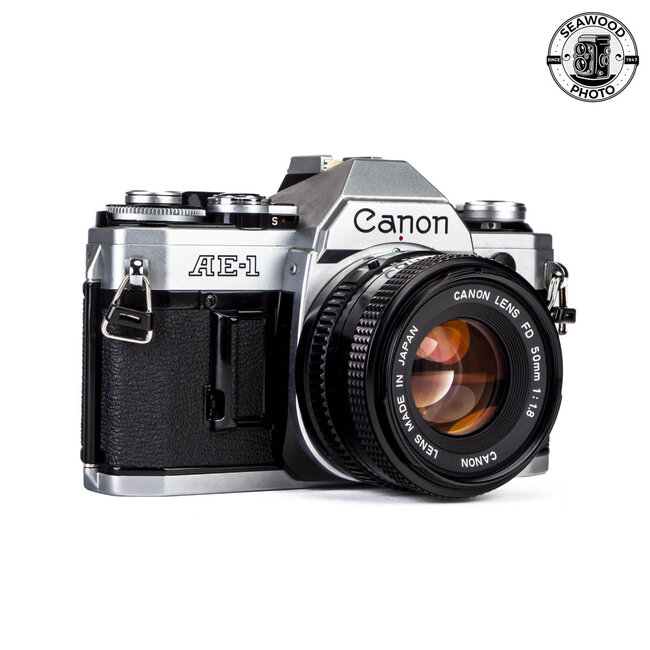 Canon AE-1 w/50mm f/1.8 FD EXCELLENT